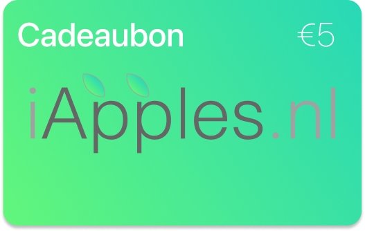 Cadeaubon iApples.nl - iApples.nl