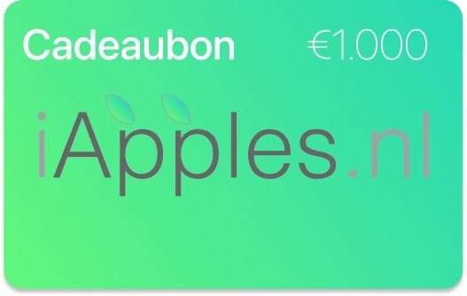 Cadeaubon iApples.nl - iApples.nl