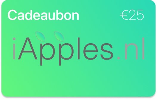 Cadeaubon iApples.nl - iApples.nl